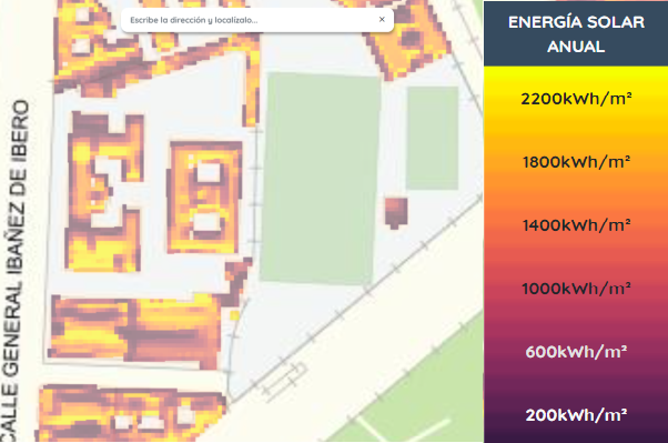 Potencial de Energía Solar de Edificios