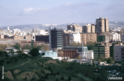 Modelo de ciudad fragmentada y en altura: Valladolid.