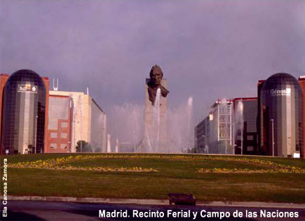 Madrid. Recinto Ferial y Campo de las Naciones