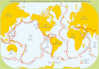 Distribución global de las placas litosfricas