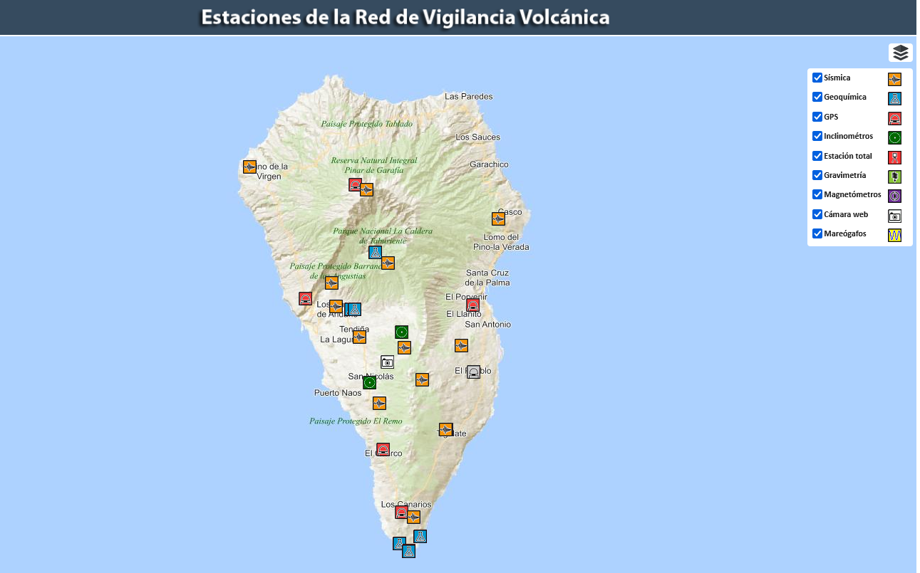 Red de Vigilancia La Palma