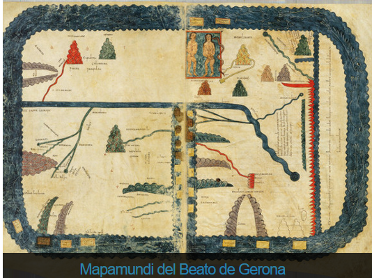 Mapamundi del Beato de Gerona Mapamundi del Beato de Gerona