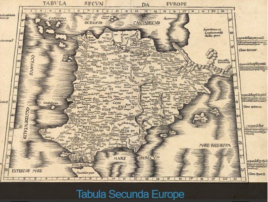 Tabula secunda Europe Tabula secunda Europe