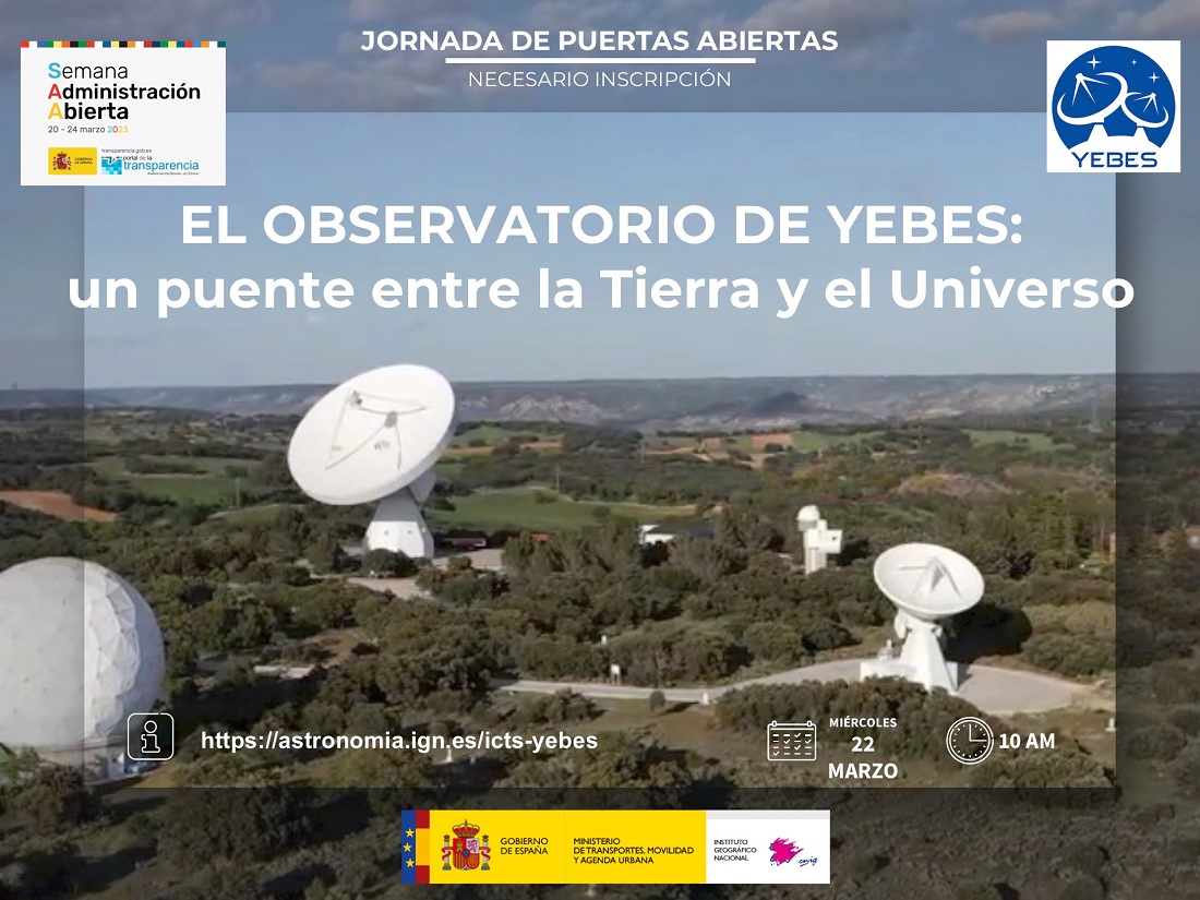 webinar Observatorio Yebes