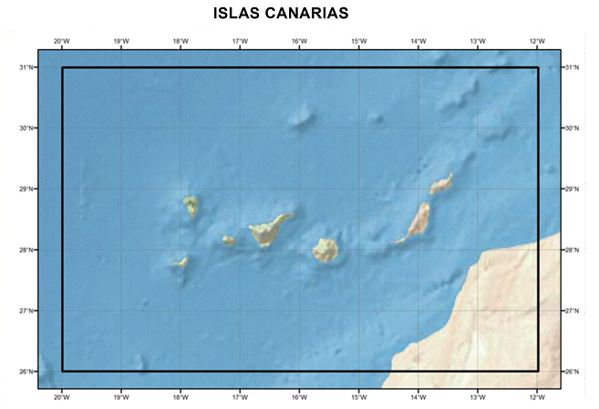 Mapa Canarias