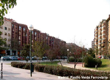 Madrid. Pasillo Verde y Recinto Ferial