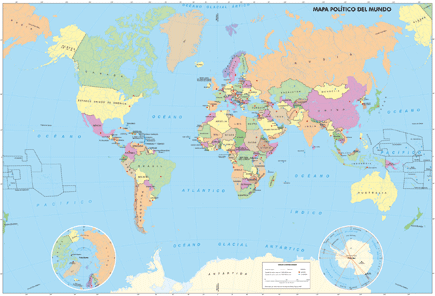 Mapa político del Mundo