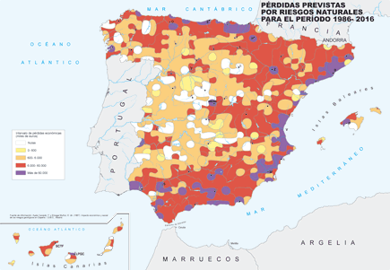 Los riesgos de España