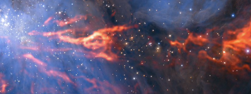 What hides behind the Orion Nebula