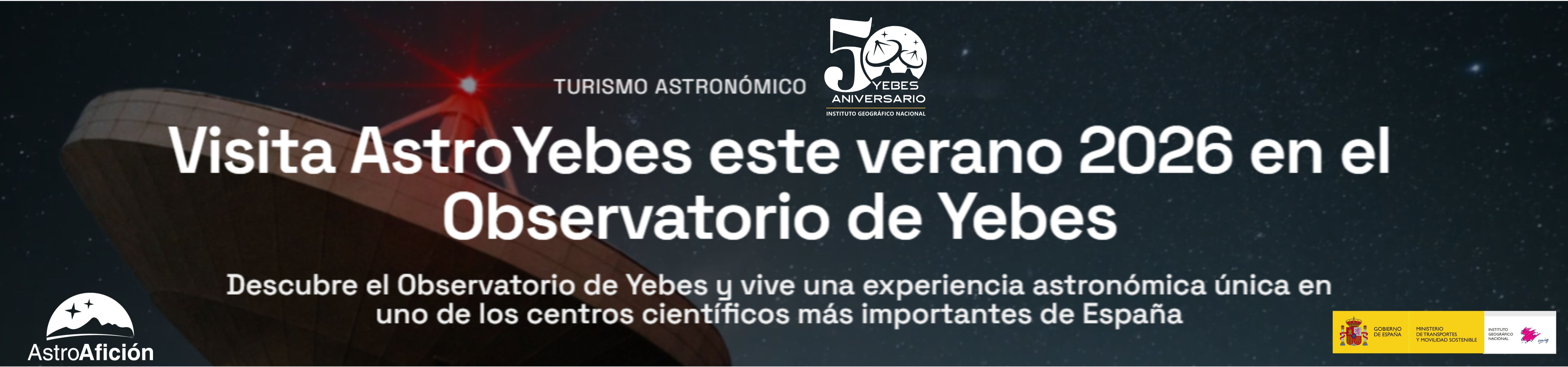 Visitas al Observatorio de Yebes Visitas al Observatorio de Yebes