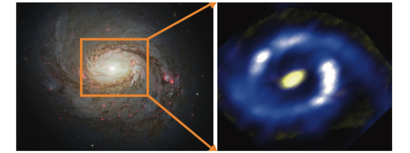 ALMA investiga la cuna de las estrellas en otras galaxias