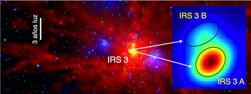 ALMA observa el nacimiento de una galaxia