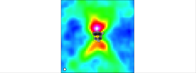 ALMA reveals a rotating disc and bipolar jet in an evolved binary star