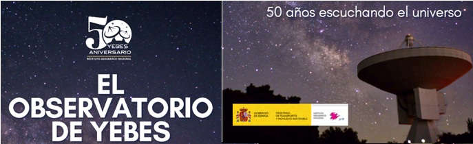 Libro conmemorativo del 50 aniversario del Observatorio de Yebes