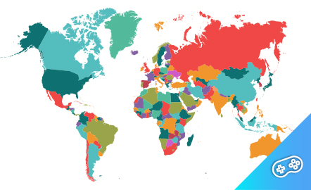 Puzle. Países del mundo