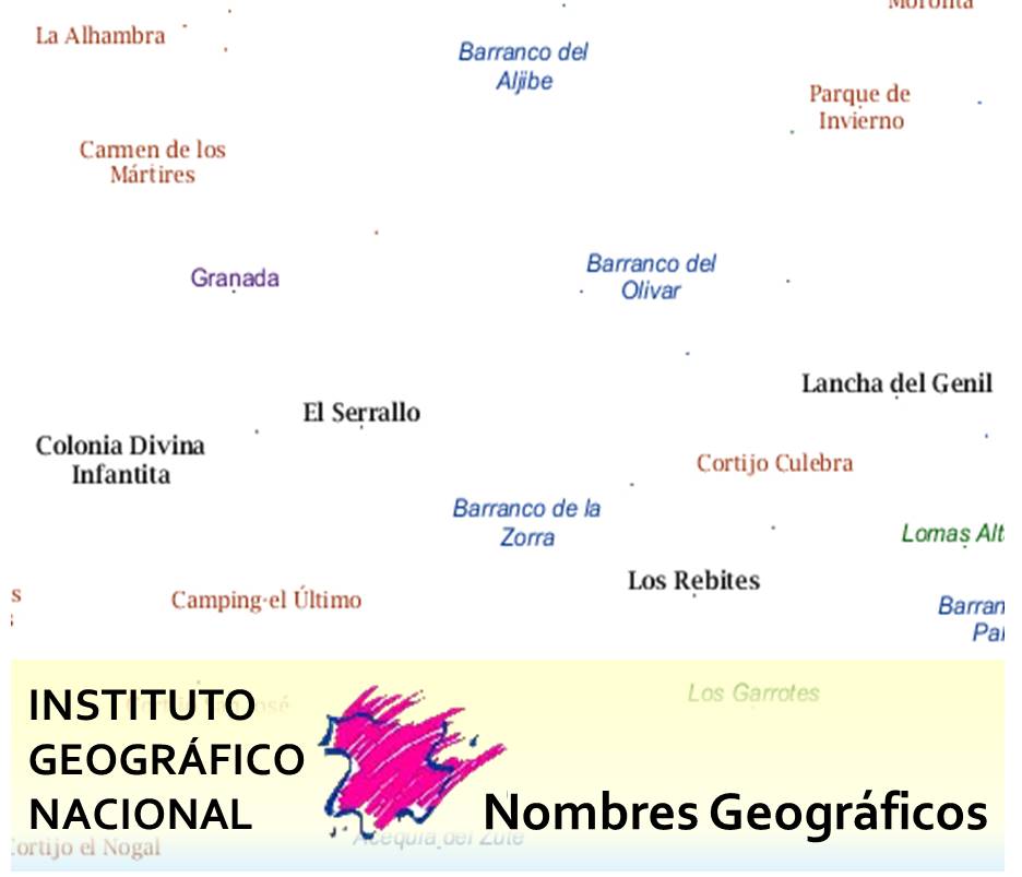 Nombres Geográficos