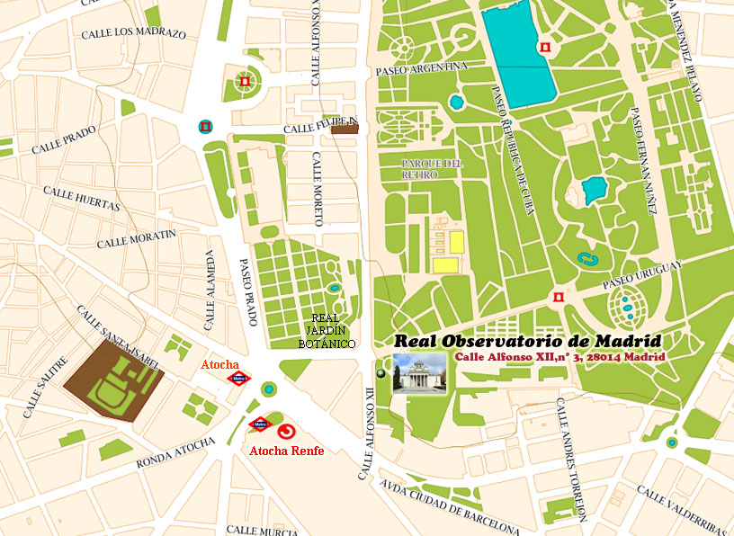 Mapa OAM Madrid Mapa OAM Madrid