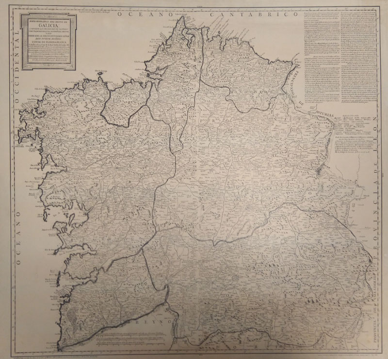 galicia reino mapas político administrativos 1784 1981