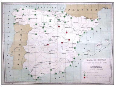 Mapa intensidad de la Gravedad