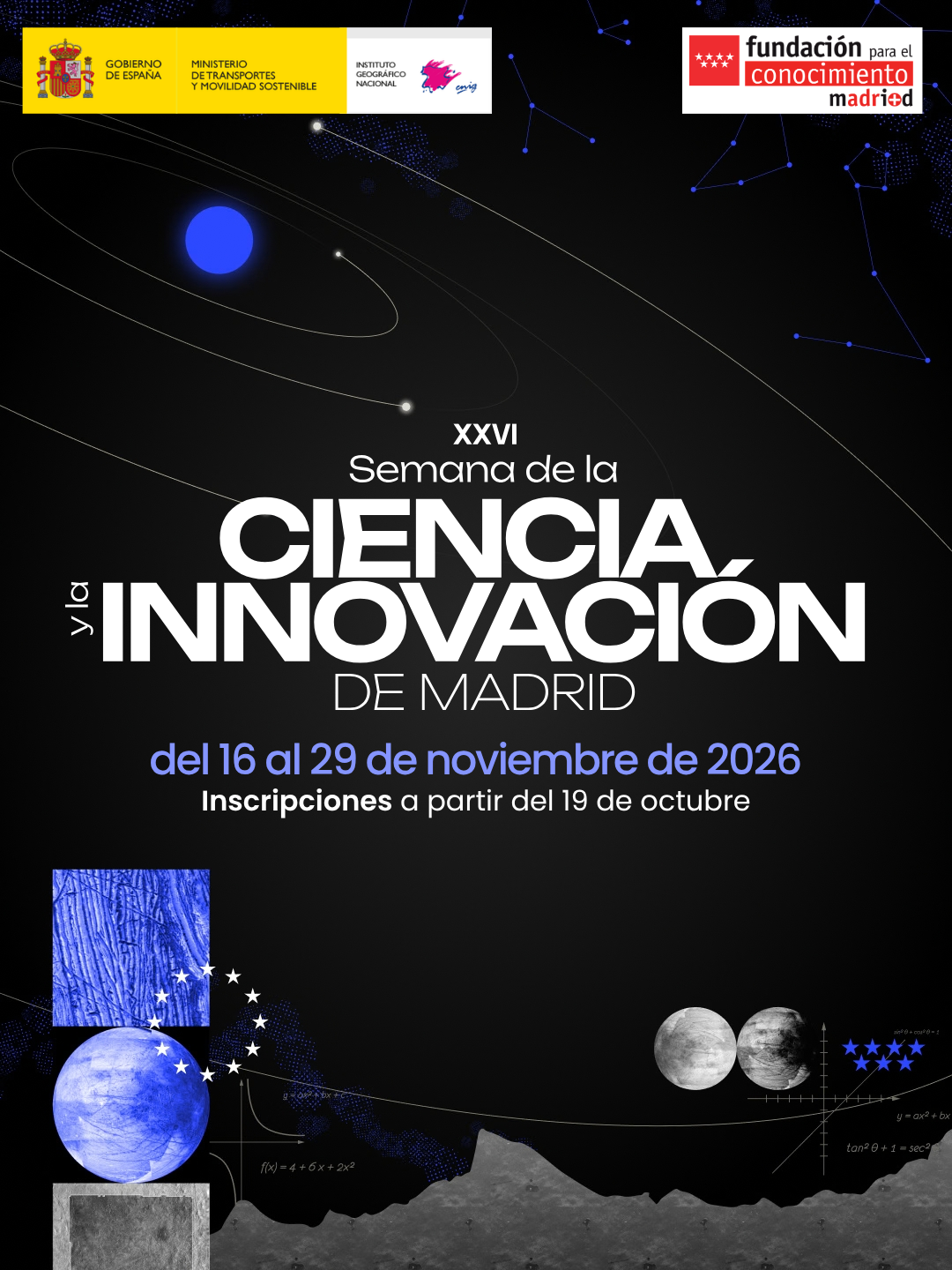 El IGN y el CNIG acercan la ciencia y la tecnología al público en la XXVI Semana de la Ciencia y la Innovación de Madrid