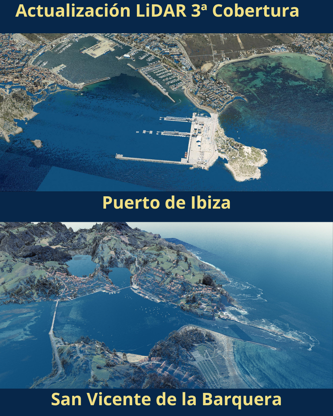 Actualización del producto LiDAR 3ª Cobertura