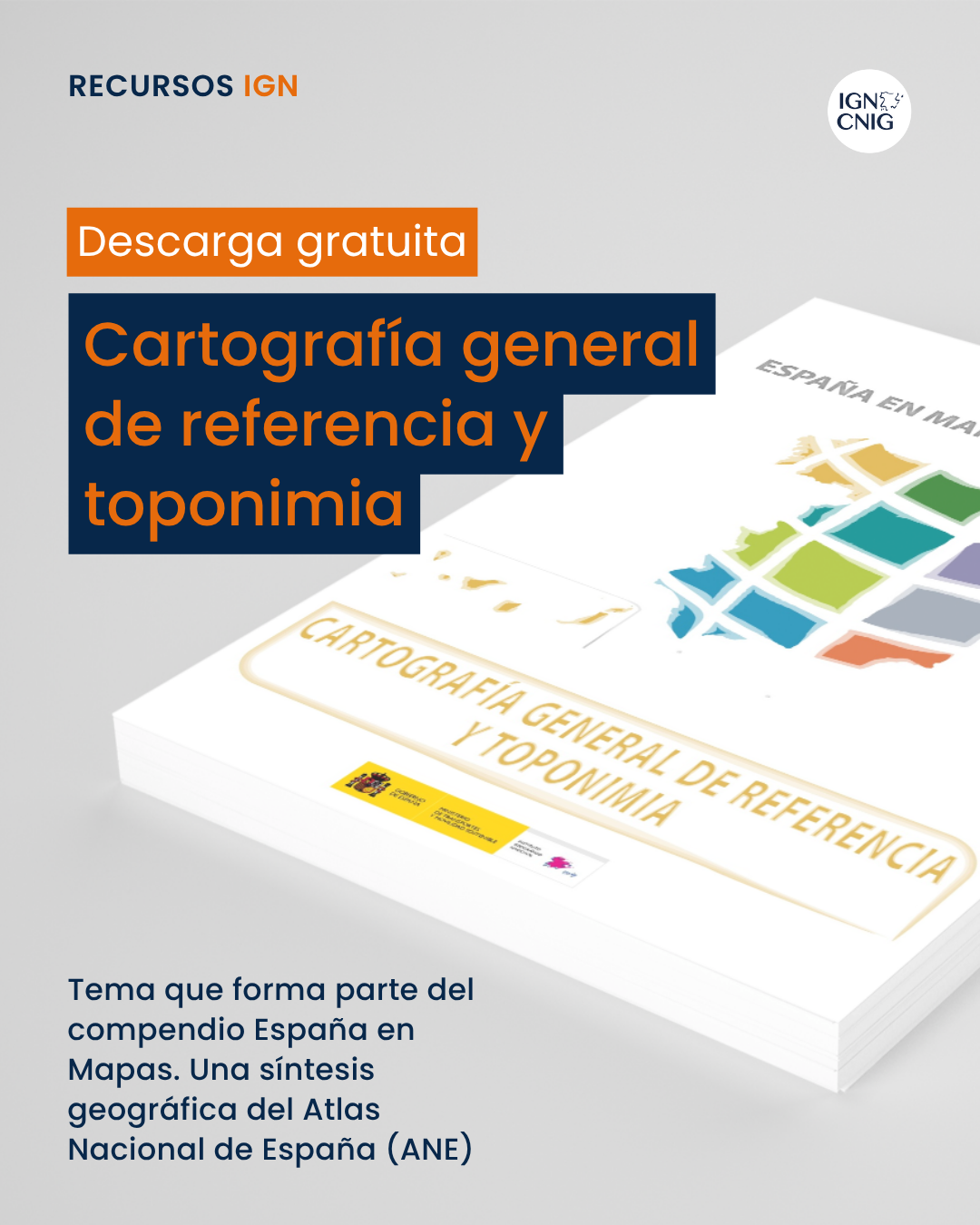Nuevo libro: Cartografía general de referencia y toponimia