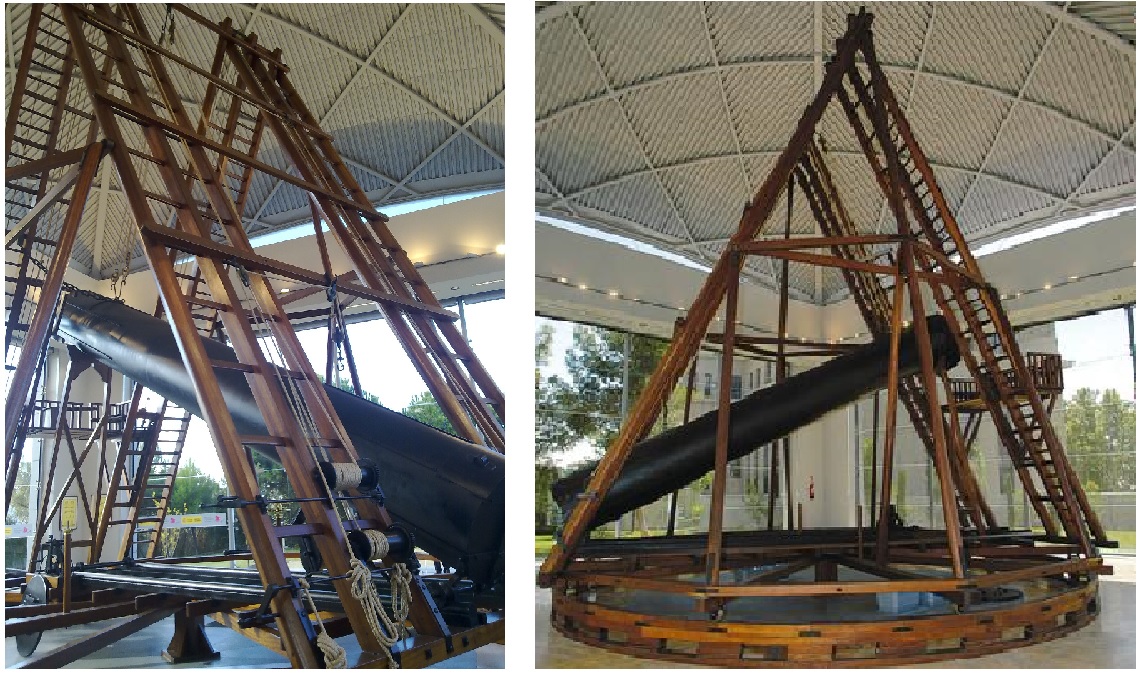 Réplica del gran telescopio de 25 pies en el Real Observatorio de Madrid - OAN