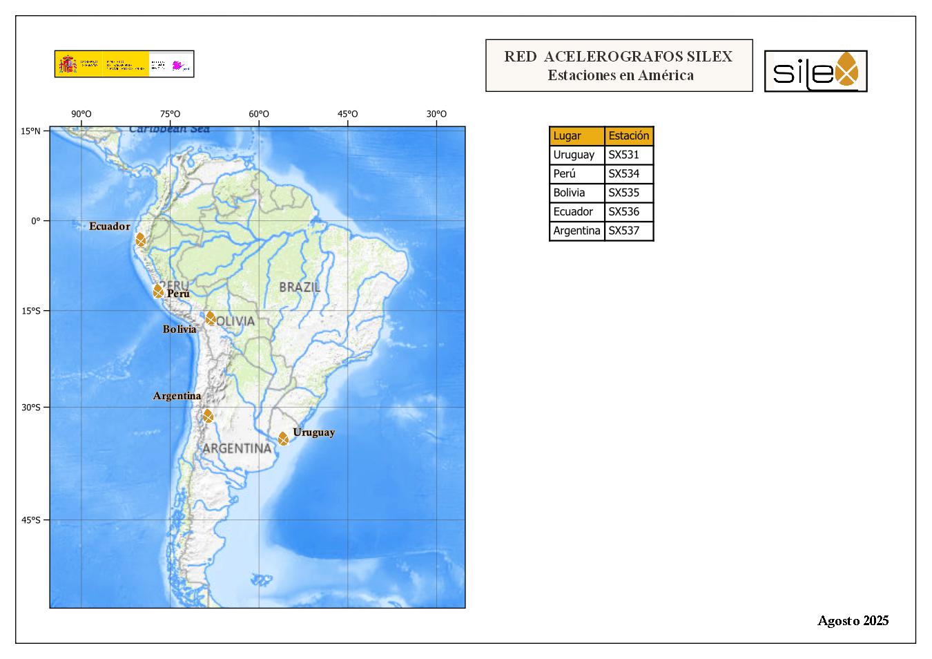 Estaciones América Silex